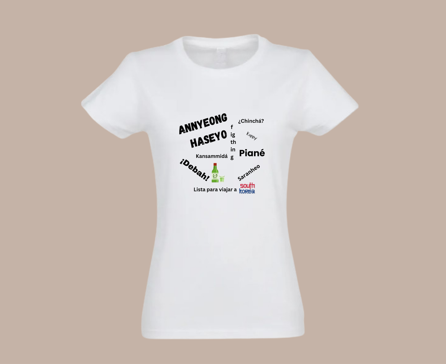 Camiseta kdrama - "Hablo coreano"