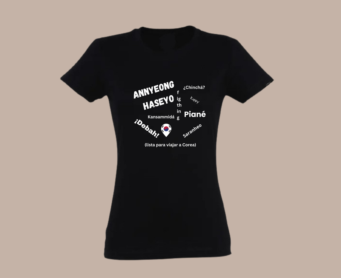 Camiseta kdrama - "Hablo coreano"