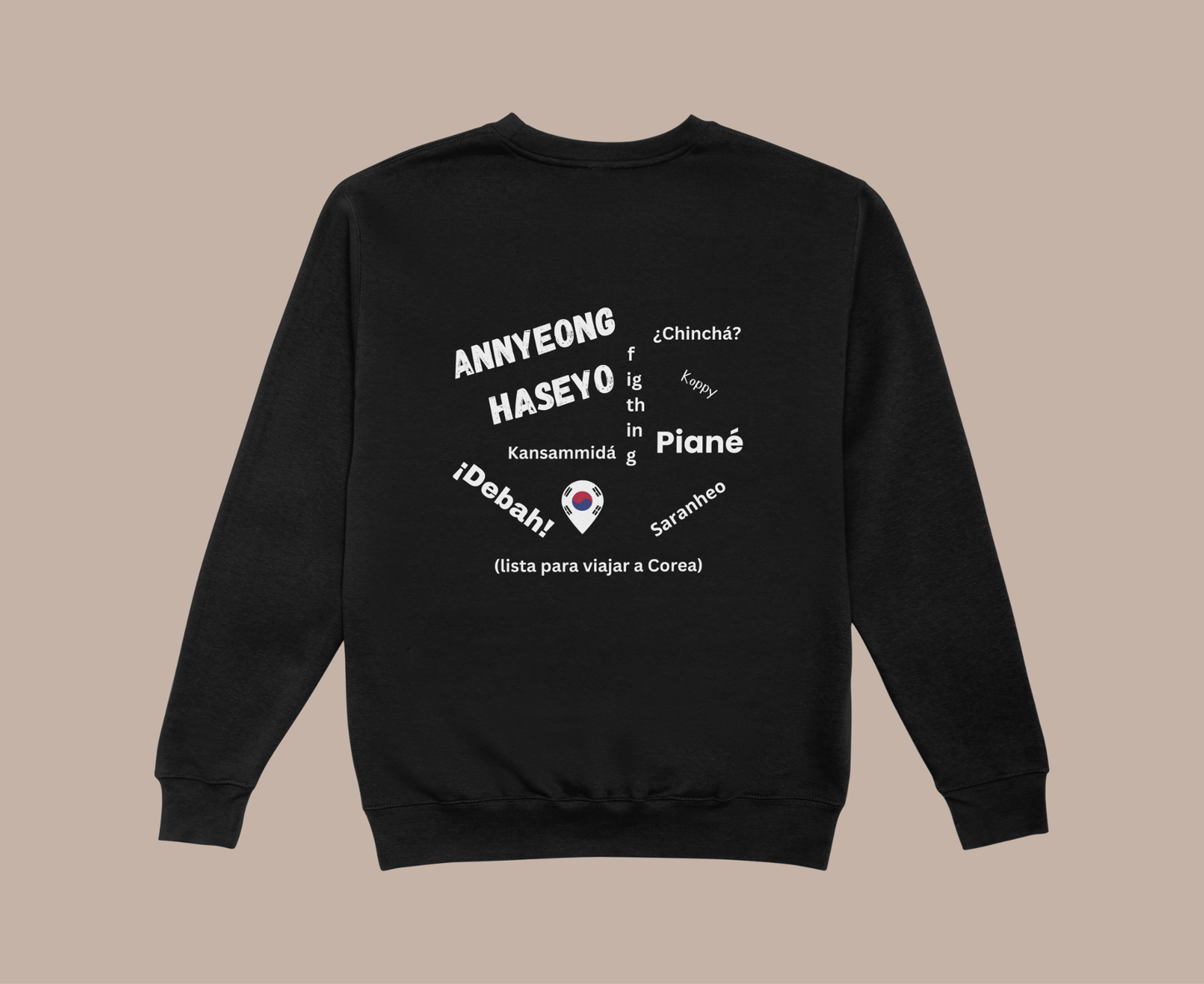 Sudadera kdrama - "Hablo coreano"