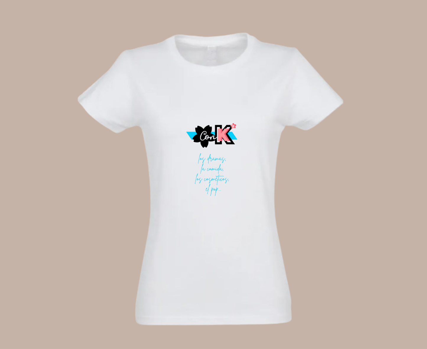 Camiseta kdrama "Con K"