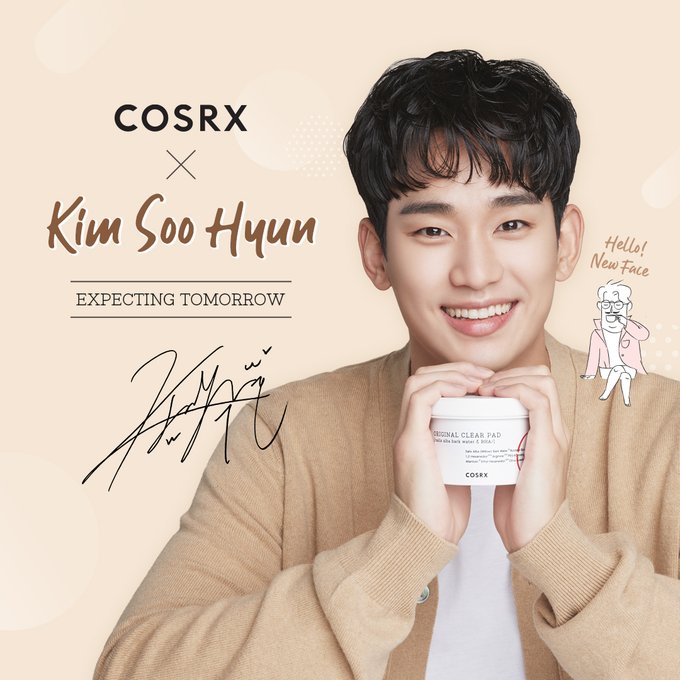 Kim_soo_Hyun_COSRX embajador de la marca