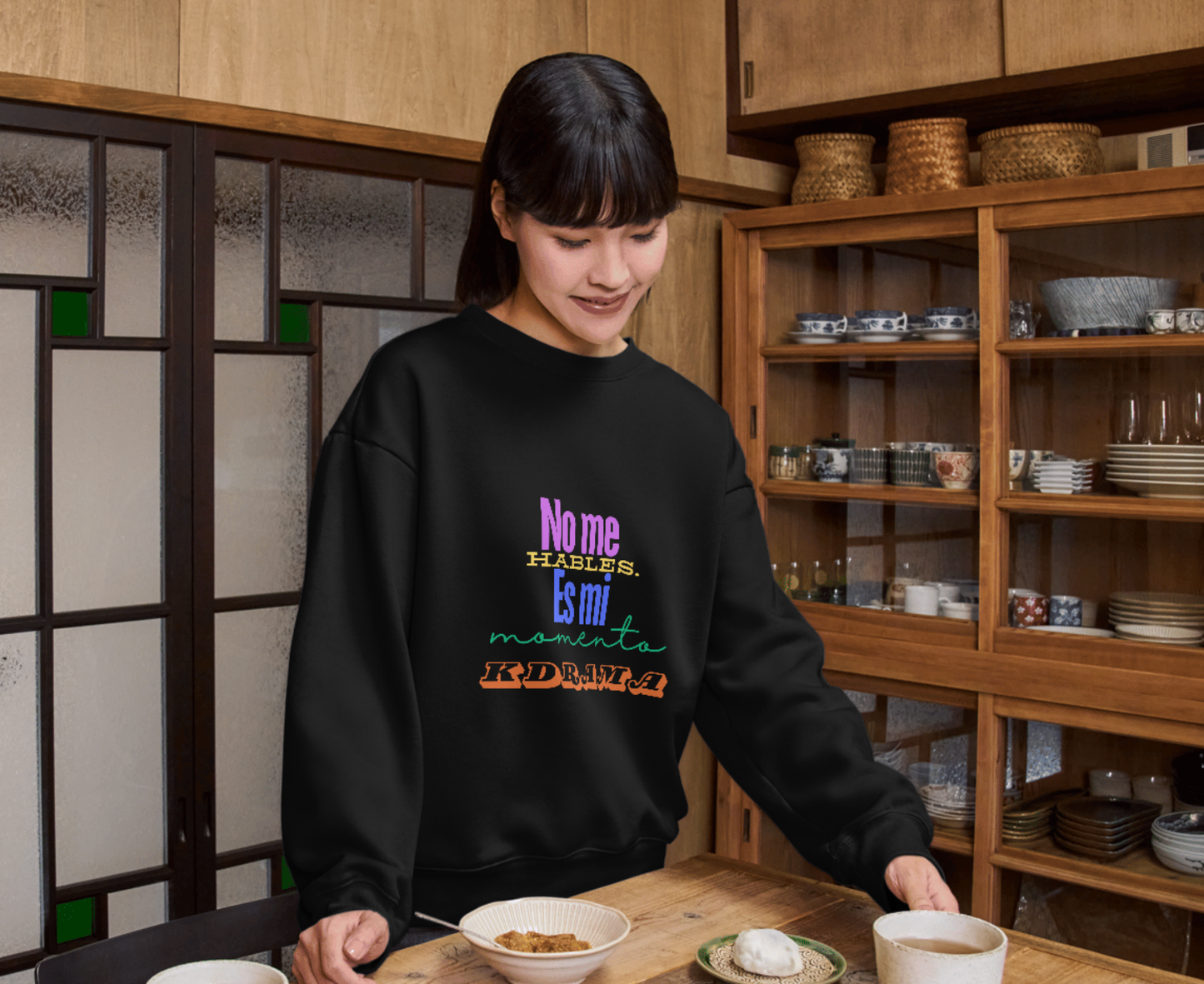 Sudadera kdrama "No me hables"