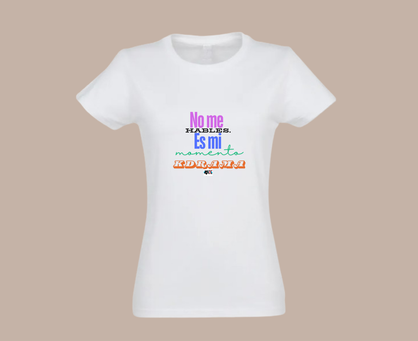 Camiseta "Mi momento Kdrama"