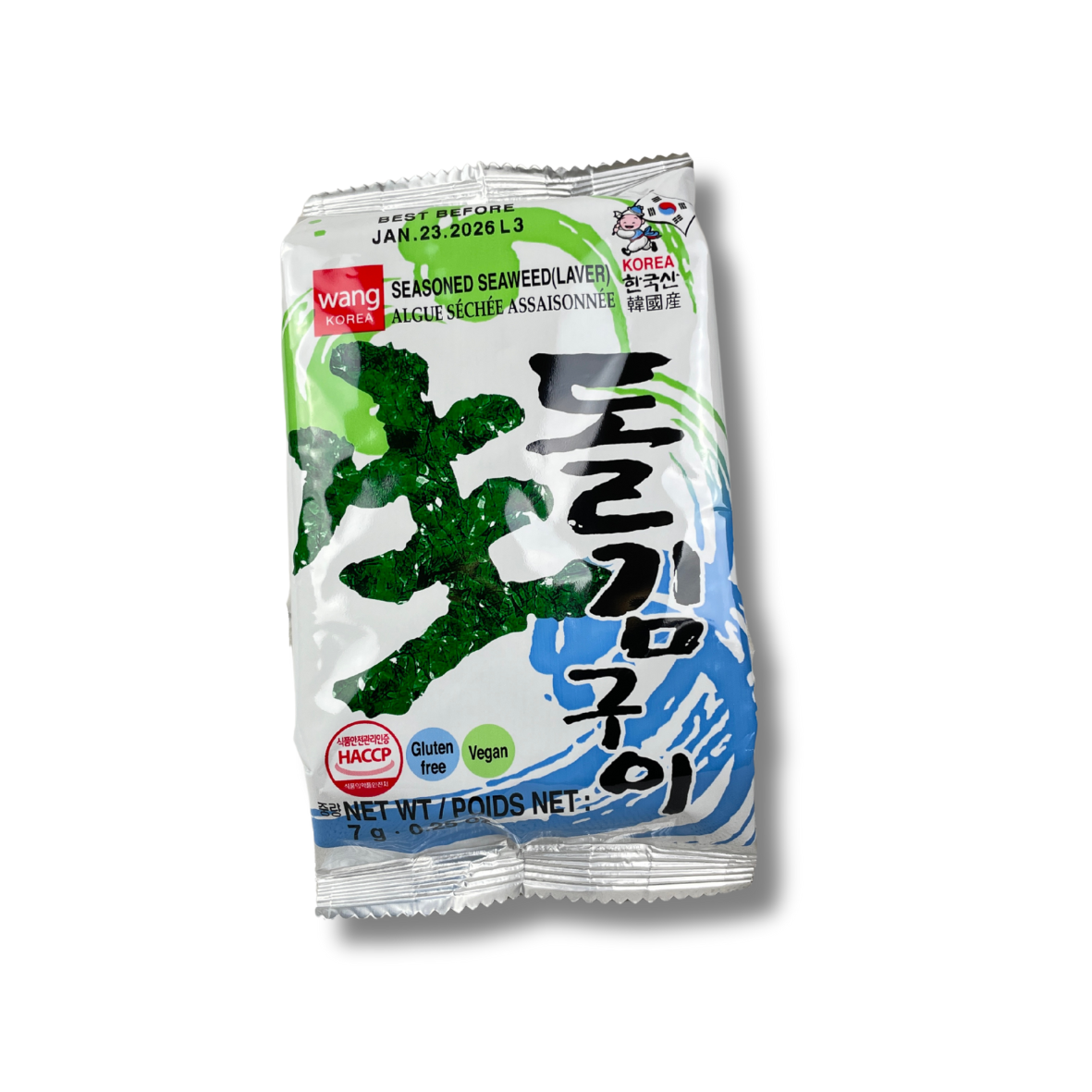 3 Snacks de Alga Nori - Daechun de Corea del Sur