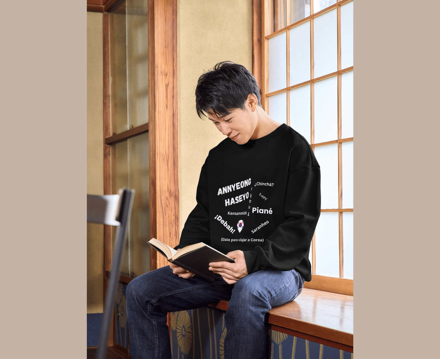 Sudadera kdrama - "Hablo coreano"