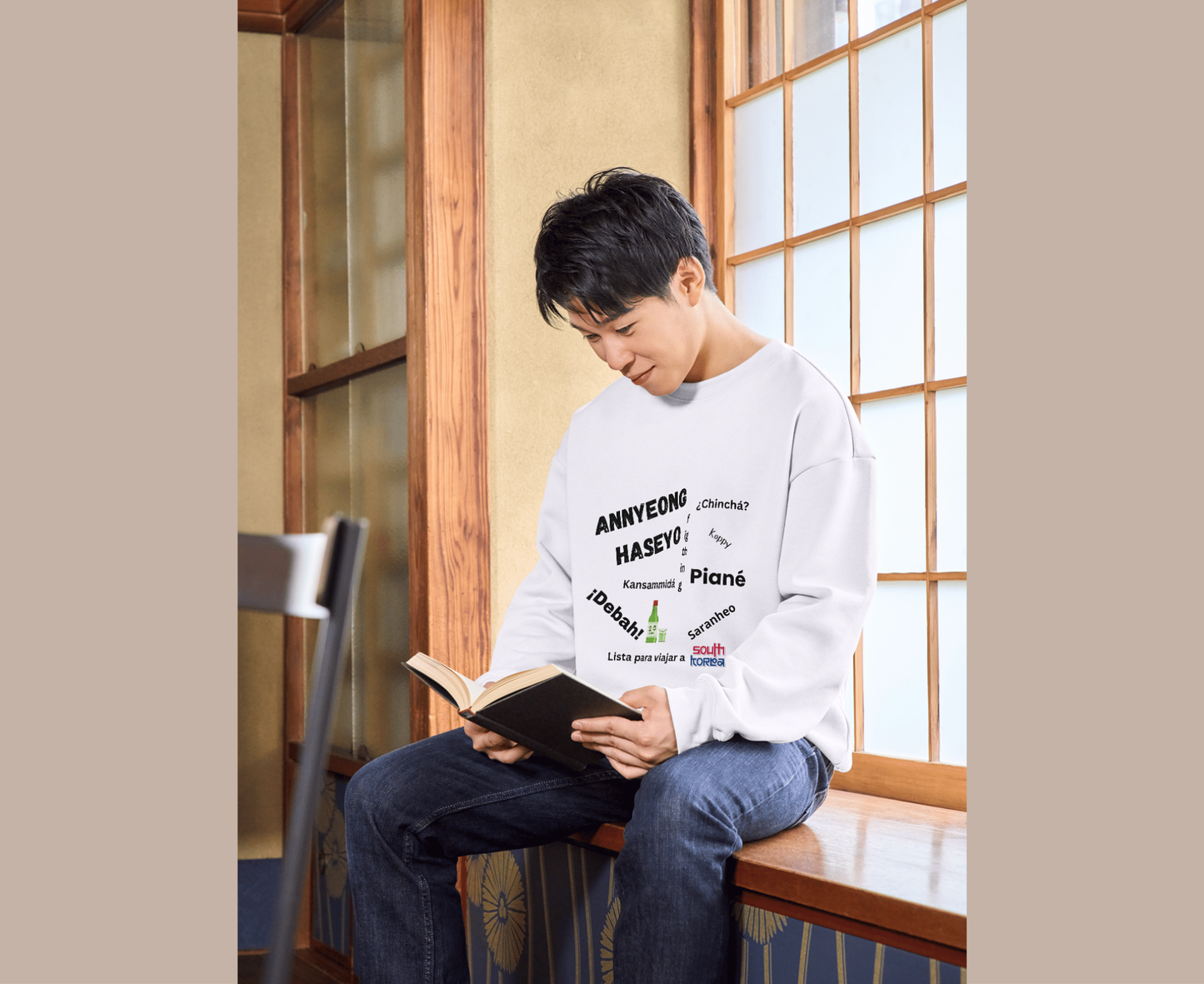 Sudadera kdrama - "Hablo coreano"