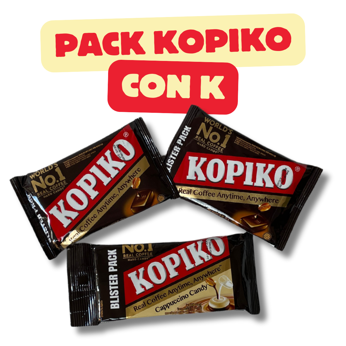 Caramelo de Café Kopiko - Kopiko Con K
