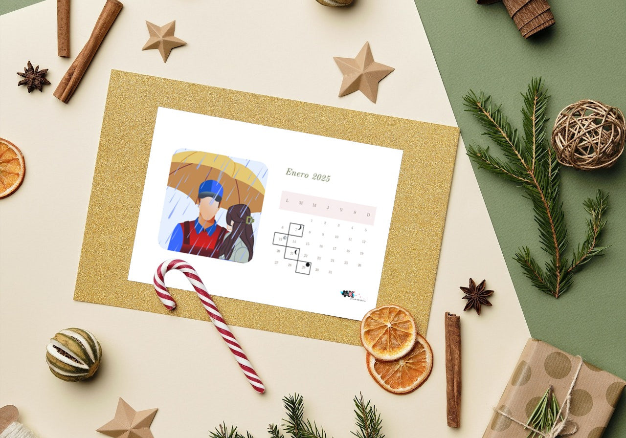 Calendario de Kdramas "Con K", 2025