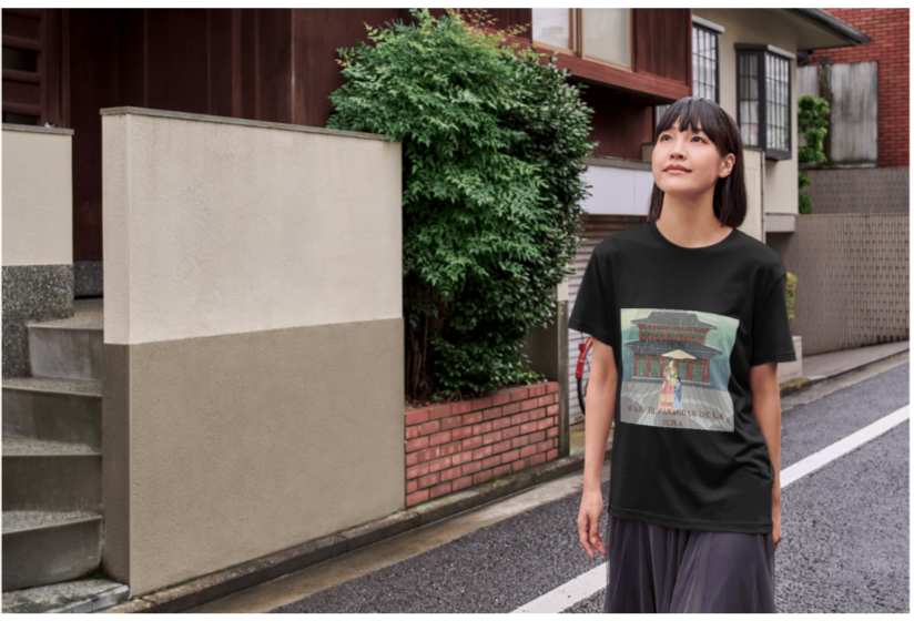 Camiseta kdrama "Bajo el paraguas de la Reina"