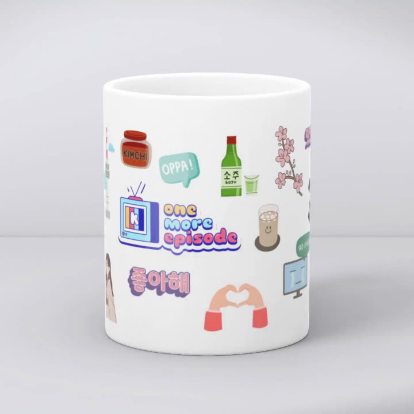 Taza, Vaso o Termo "Mundo del Kdrama"