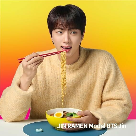 Jin Ramyeon Ottogi - Versión Kpop con Jin de BTS