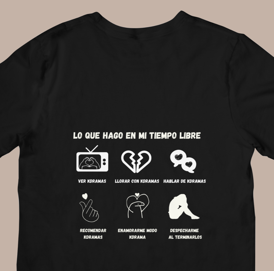 Sudadera kdrama - "Mi tiempo libre"