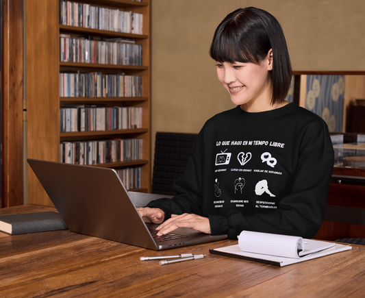 Sudadera kdrama - "Mi tiempo libre"