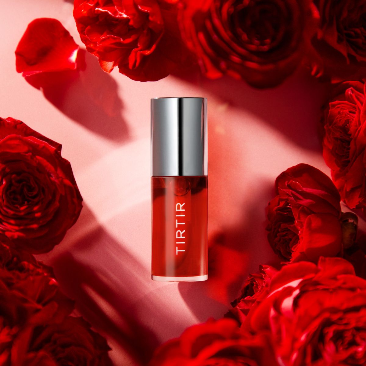 Labial Aceite Rosa TirTir Glow Rosy Lip Oil 5.7ml - Rosa Damasco vitamina E K-Beauty