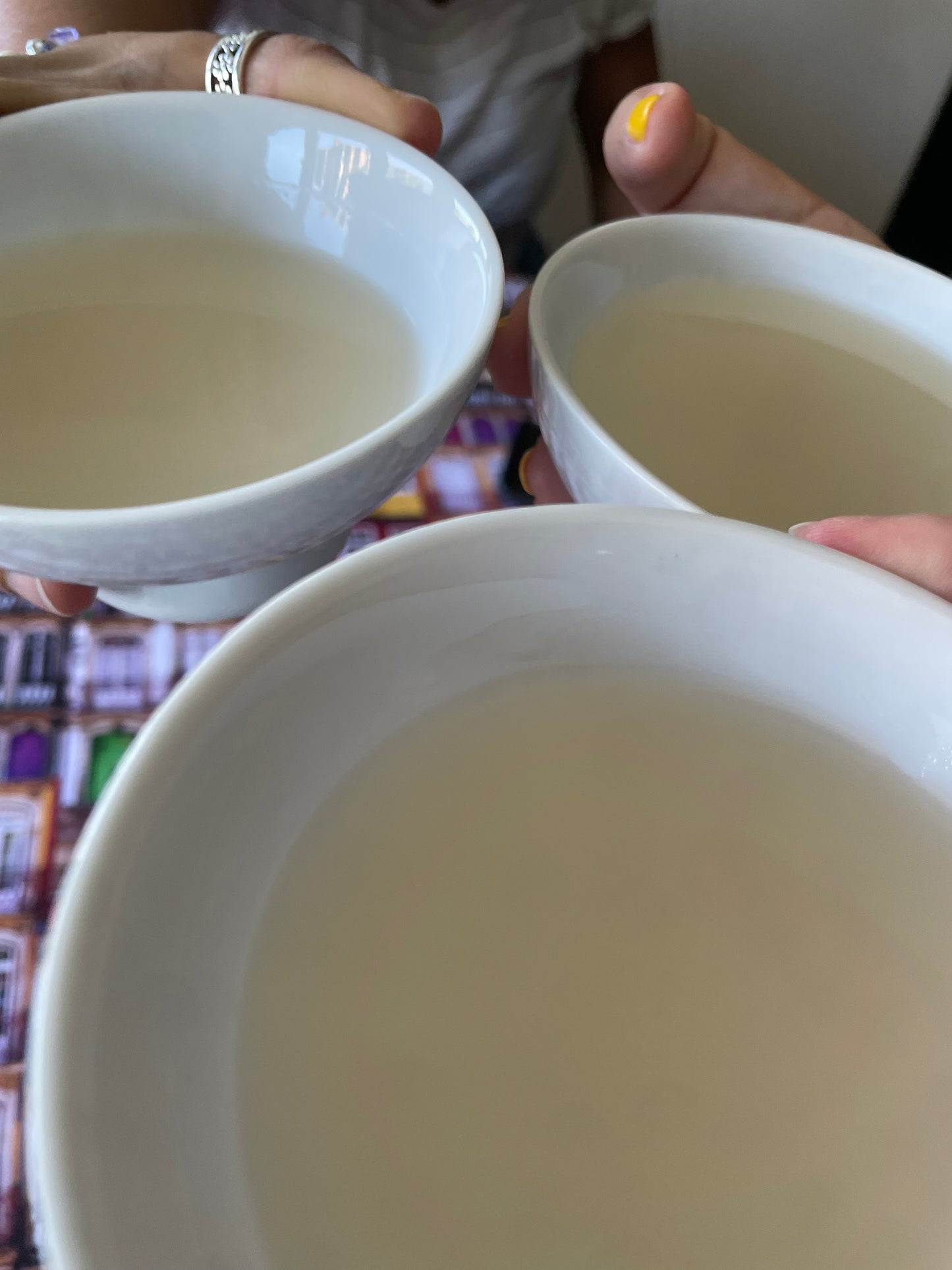 Makgeolli sabor melocotón - bebida coreana de arroz - incluye cuenco