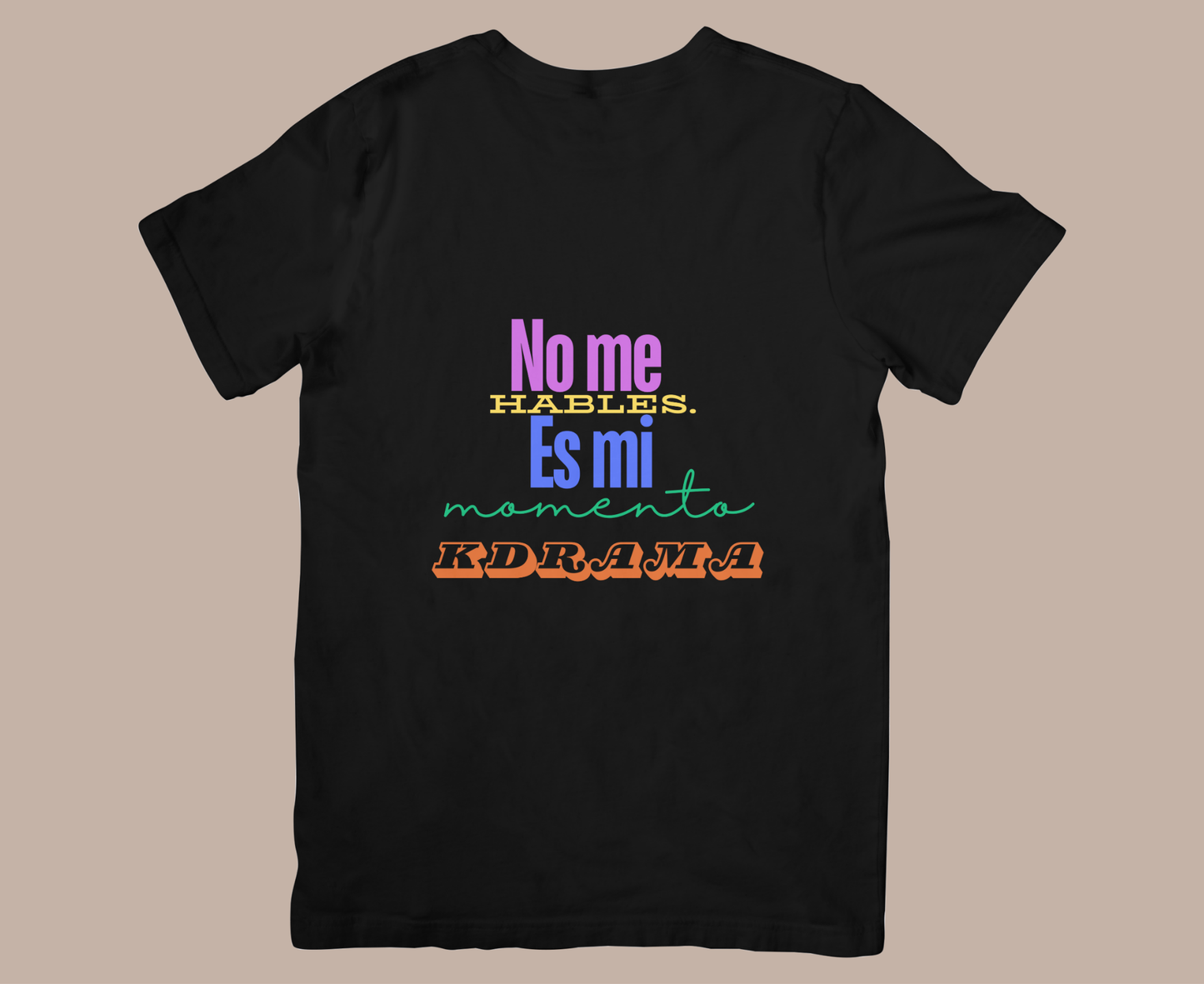 Camiseta "Mi momento Kdrama"
