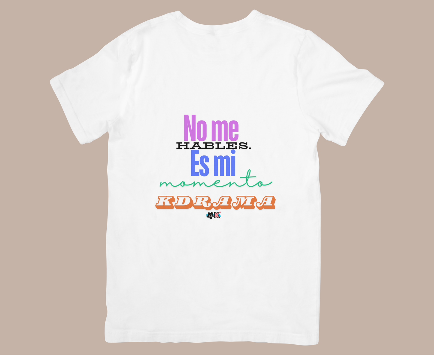 Camiseta "Mi momento Kdrama"