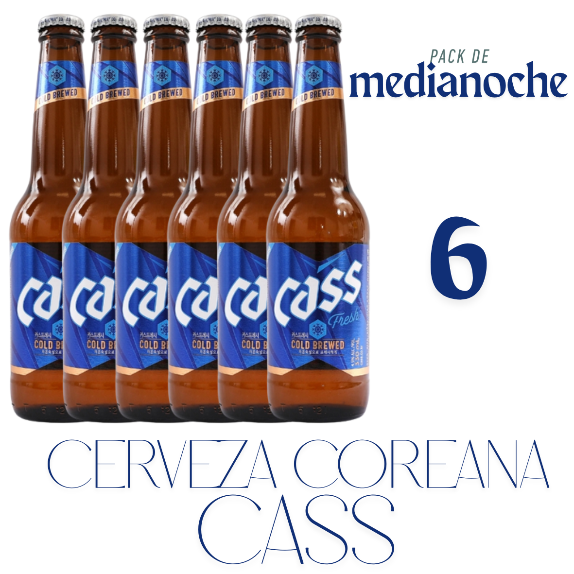 PACK Medianoche con Envío Gratis - Soju + Cerveza coreana + Ramen Buldak