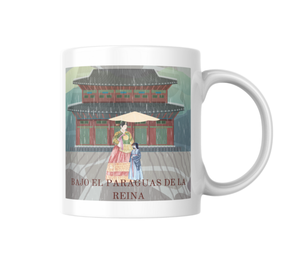 Taza, Vaso o Termo kdrama "Bajo el paraguas de la reina"
