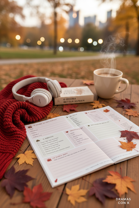 Autumn Journal K-Drama - Imagen de producto
