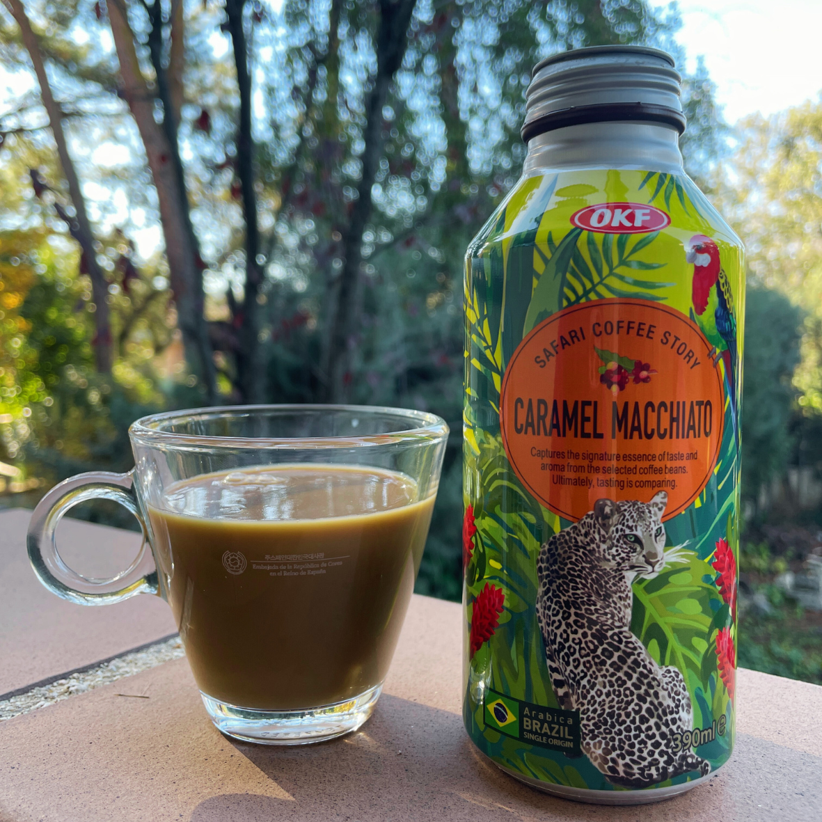 Café coreano Caramel Machiatto 100% arábica - OKF