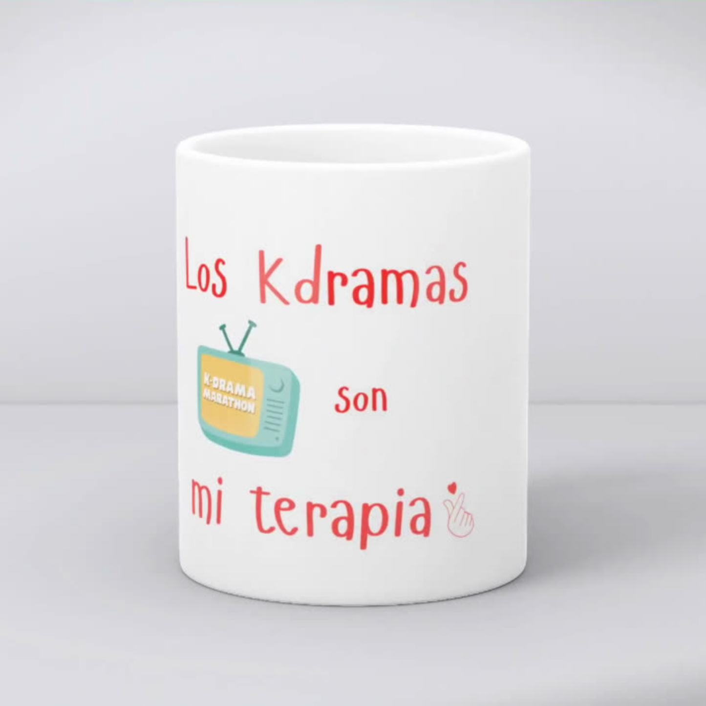 Taza, Vaso o Termo kdrama "Los Kdramas son mi Terapia"