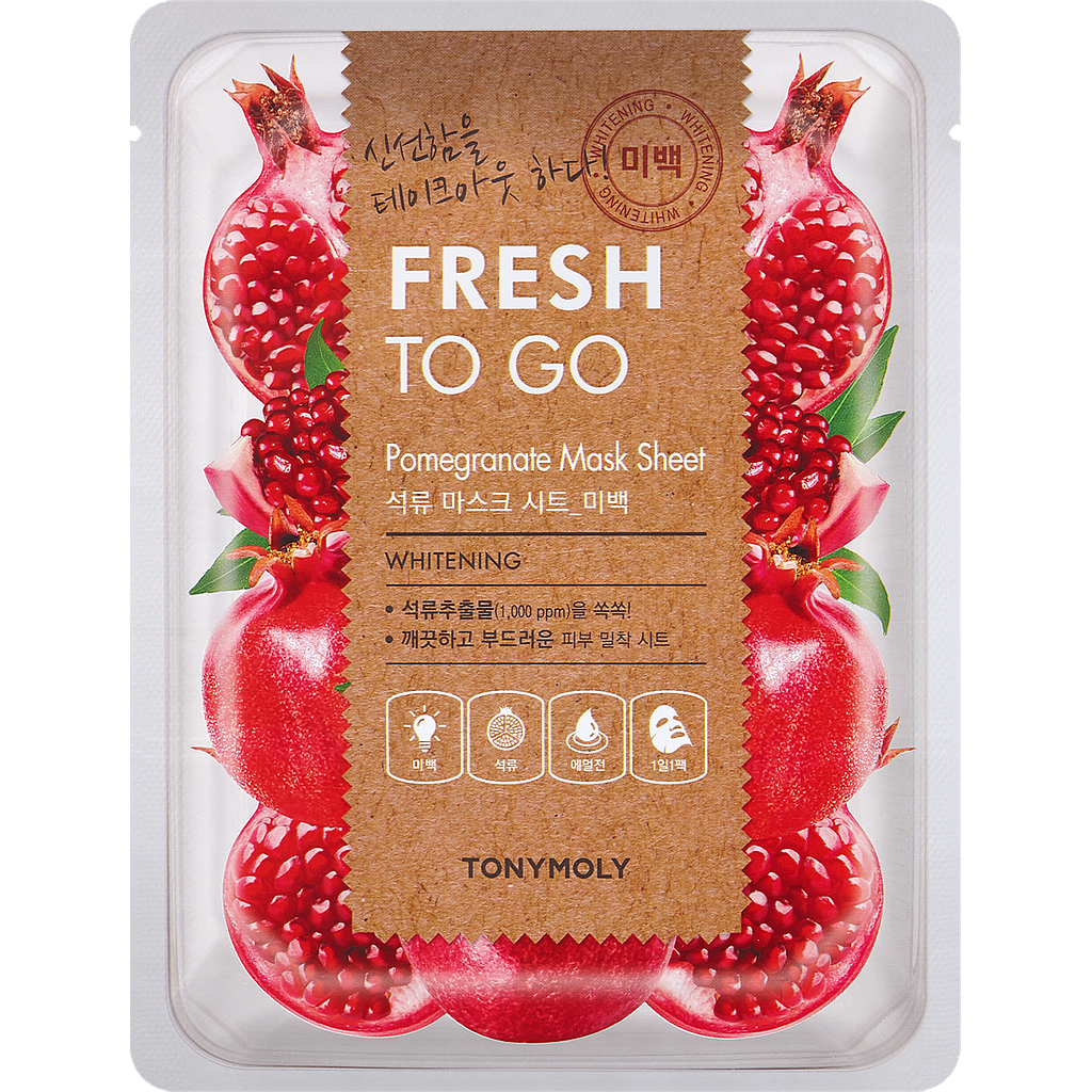 Mascarilla coreana facial antimanchas con Granada - Tonymoly