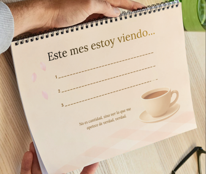 planner mensual para tus notas sobre kdramas - descarga y rellena