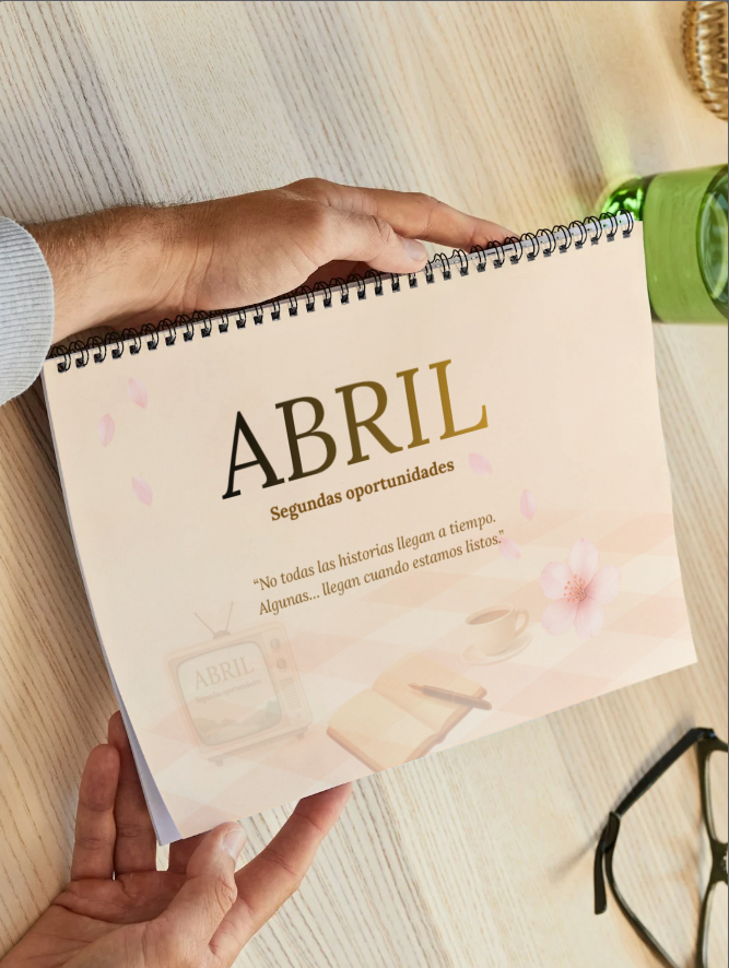 planner mensual para tus notas sobre kdramas - descargable para encuadernar