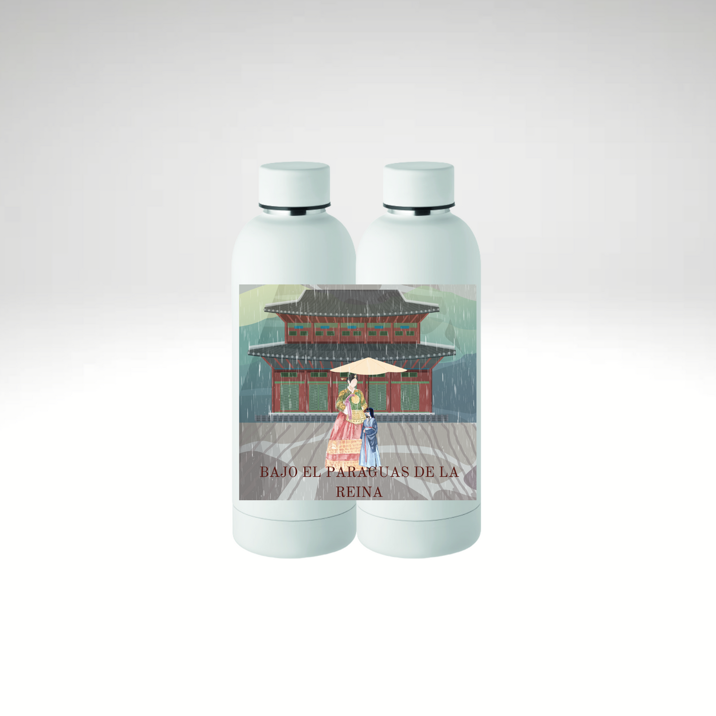 Taza, Vaso o Termo kdrama "Bajo el paraguas de la reina"