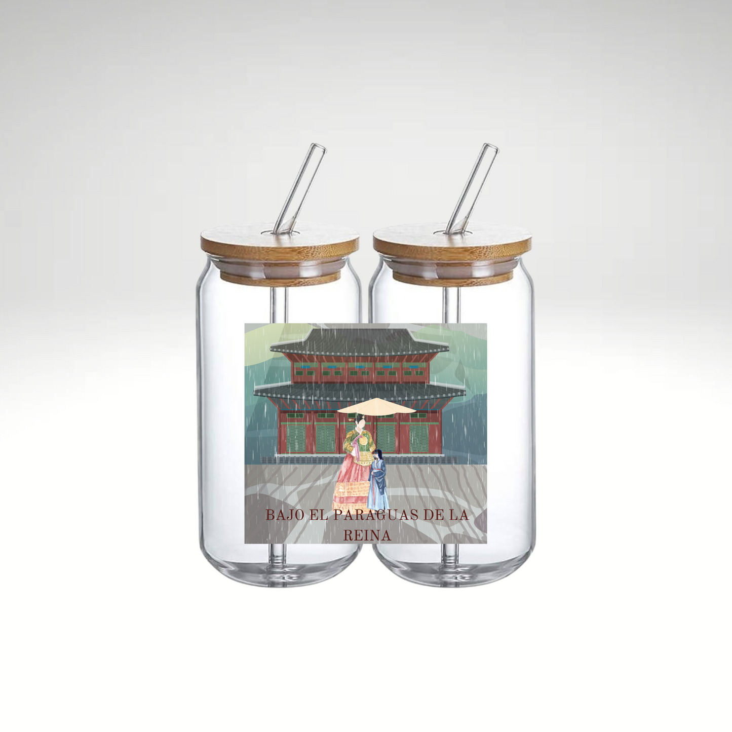 Taza, Vaso o Termo kdrama "Bajo el paraguas de la reina"